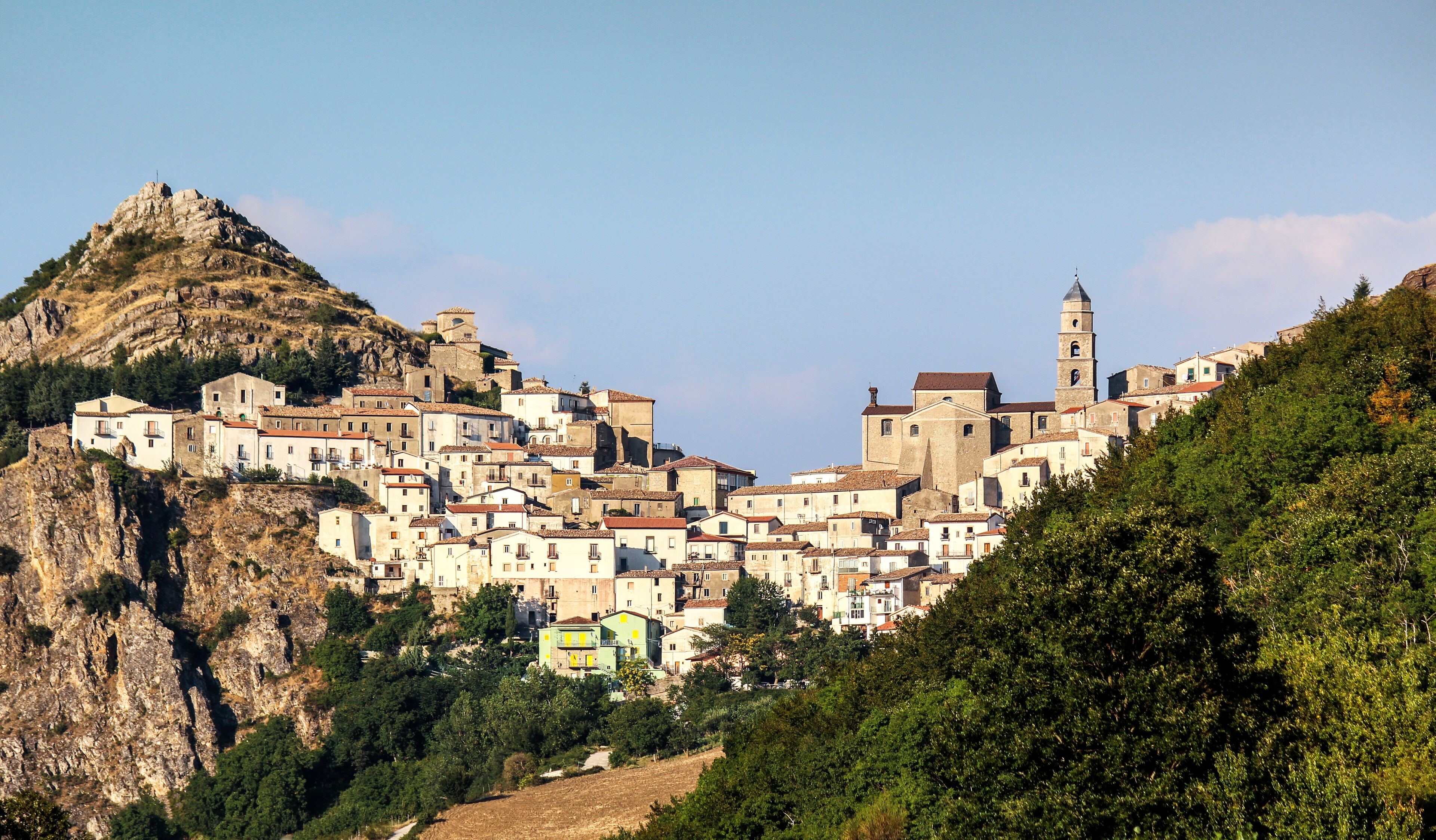 Panorama di Potenza visto dall'alto